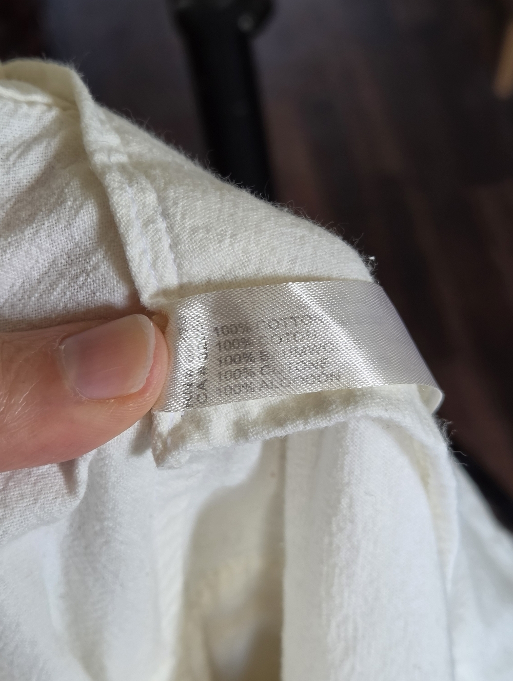 Free People White Cotton Wrap Front Cargo Harem Pants - Picture 5 of 5